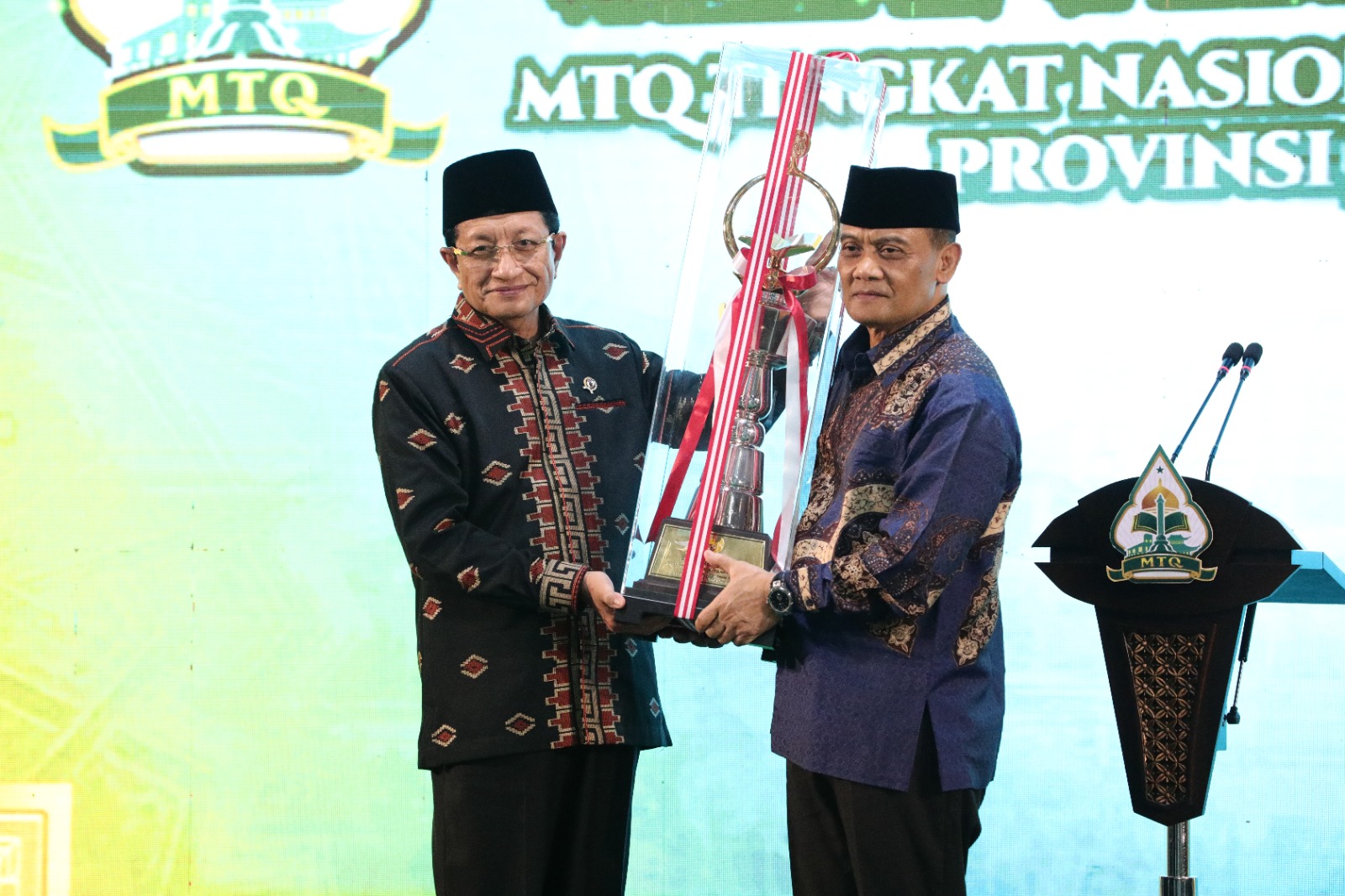 Malam Ta'aruf MTQ Nasional XXXI, Menag Ajak Kafilah Perkuat Persaudaraan